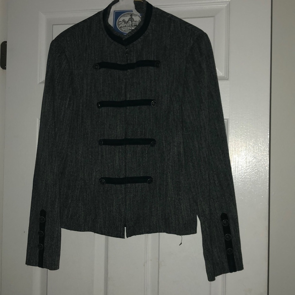 Military style blazer